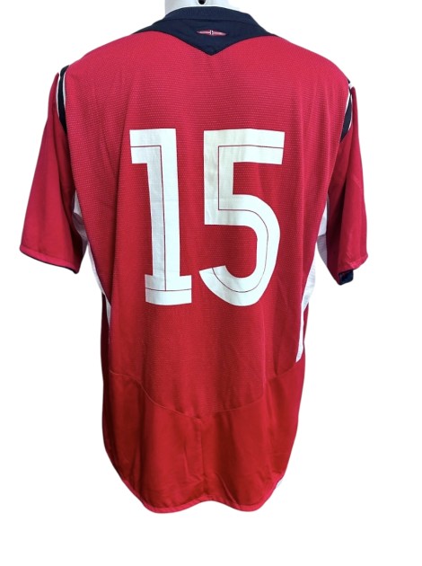 Italy vs Norway Match-Worn Shirt, FIFA World Cup 2006 Qualifiers