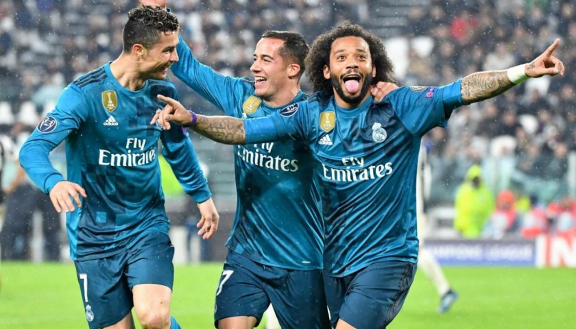 Vallejo's Match-Worn Juventus-Real Madrid 2018