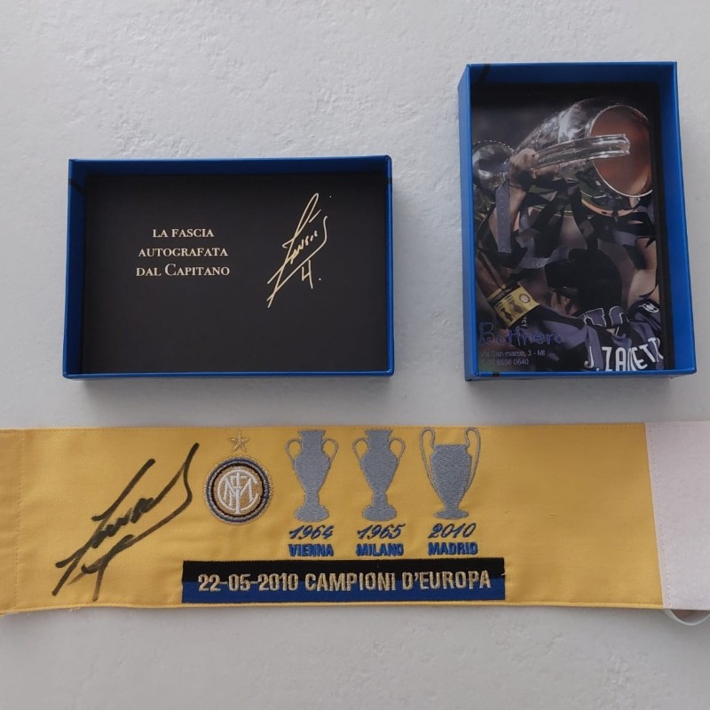Captain's Armband - Signed by Javier Zanetti
