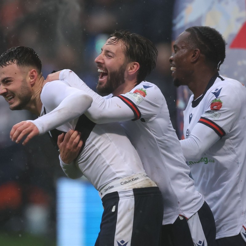 Josh Sheehan's Bolton Wanderers Signed Match Worn Shirt, vs Blackpool 