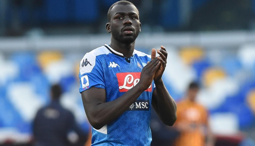 Koulibaly's Official Napoli Signed Shirt, 2019/20 