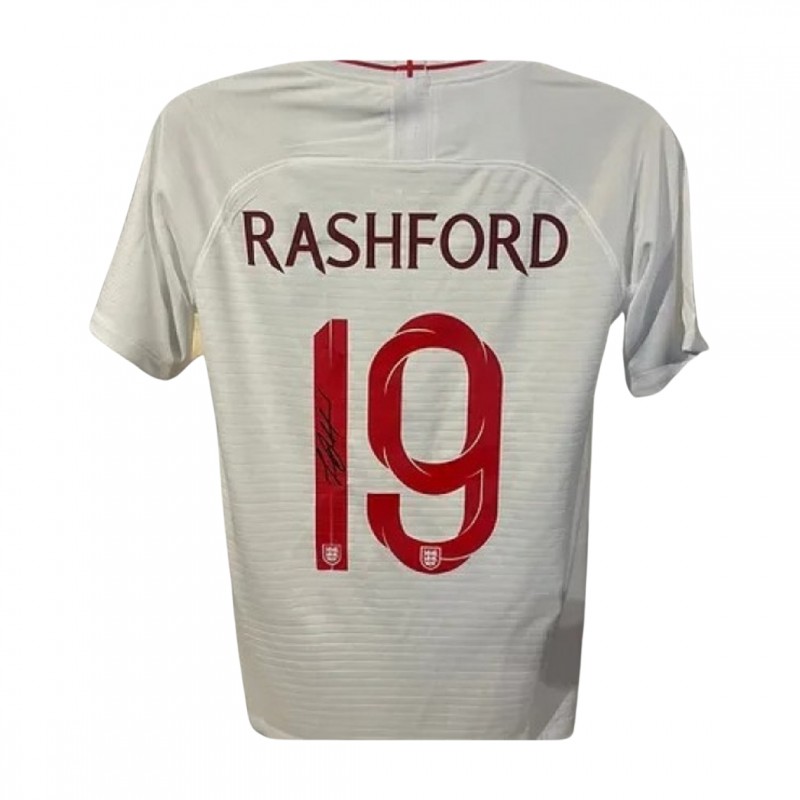 Marcus Rashford's England 2018/19 Signed Official Shirt