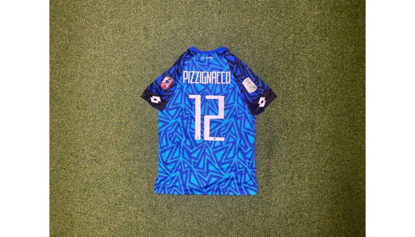 Pizzignacco's Worn Shirt, Perugia-LR Vicenza 2021, Special Patch "Pablito"