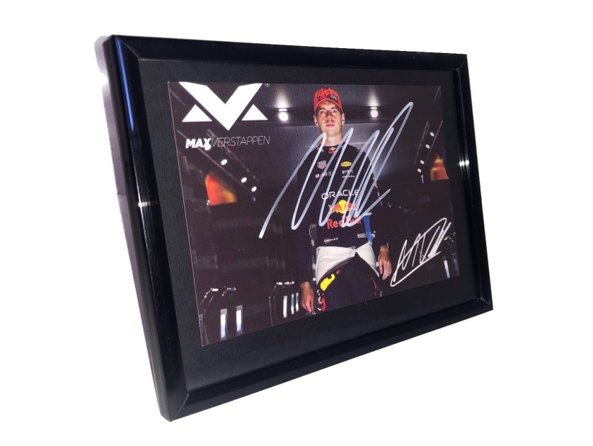 Photograph Signed by Max Verstappen