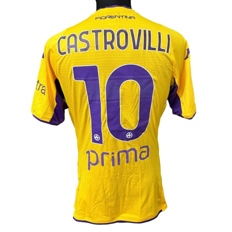 Maglia indossata Castrovilli Fiorentina, 2021/22 