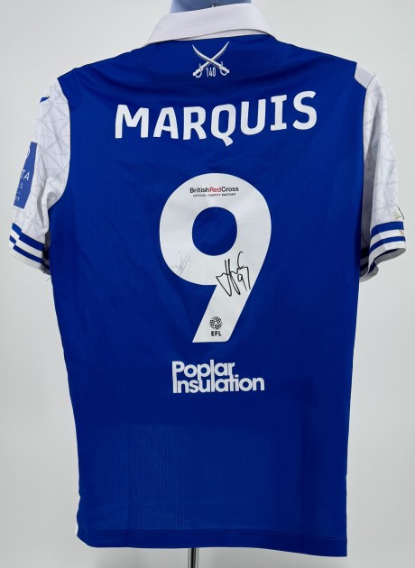 Marquis' Bristol Rovers EFL Sky Bet League One Signed Match Worn Shirt