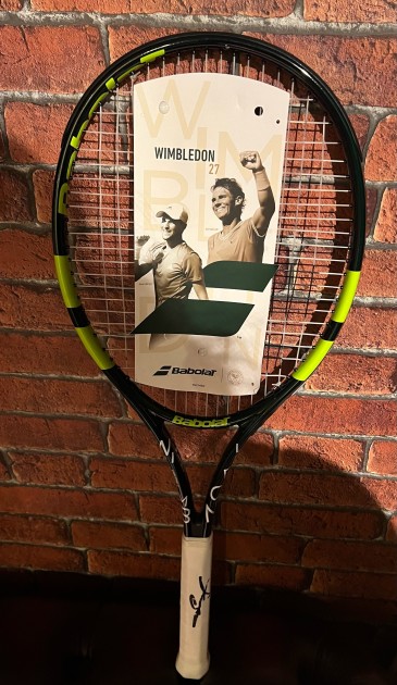 Aryna Sabalenka Signed Babolat Racket