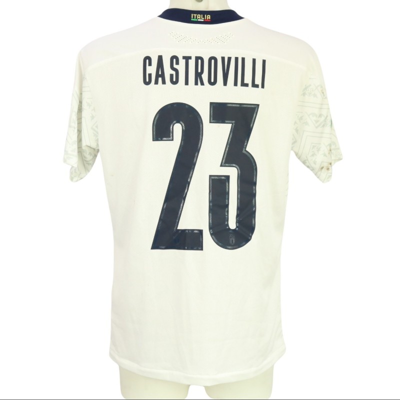 Castrovilli's Match-Issued Shirt, Bosnia-Herzegovina vs Italy 2019