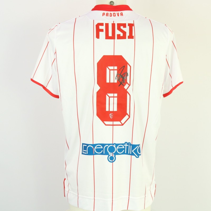 Fusi's Unwashed Signed Shirt, Padova vs Pergolettese 2024