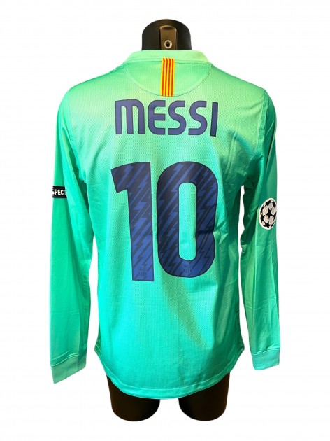 Messi's match issued/worn shirt, Barcelona-Porto, UEFA SuperCup 2011 -  CharityStars