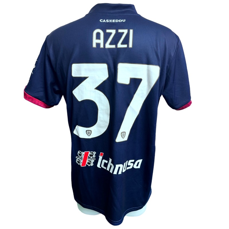 Azzi's Match-Worn Shirt, Lazio vs Cagliari 2023