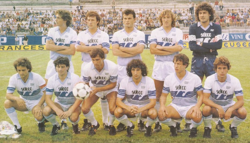 Worn Lazio 1982/83 Season Shirt