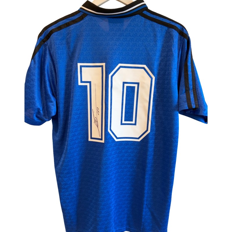 Messi's Argentina 1994 Signed Replica "Away" Shirt