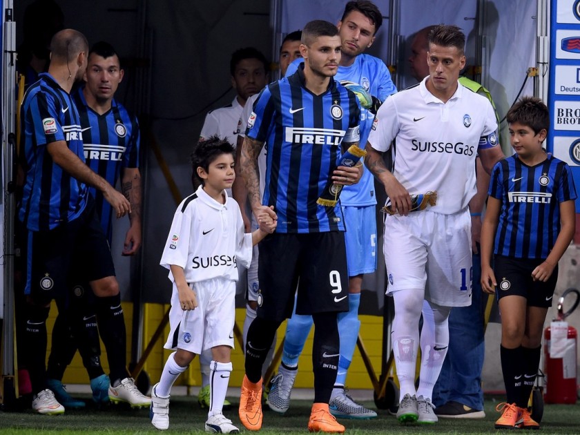 Take to the pitch as the FC Internazionale mascot in San Siro Stadium