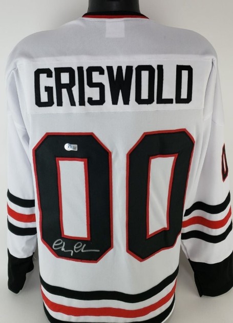 Chevy Chase Signed Clark Griswold Movie Jersey
