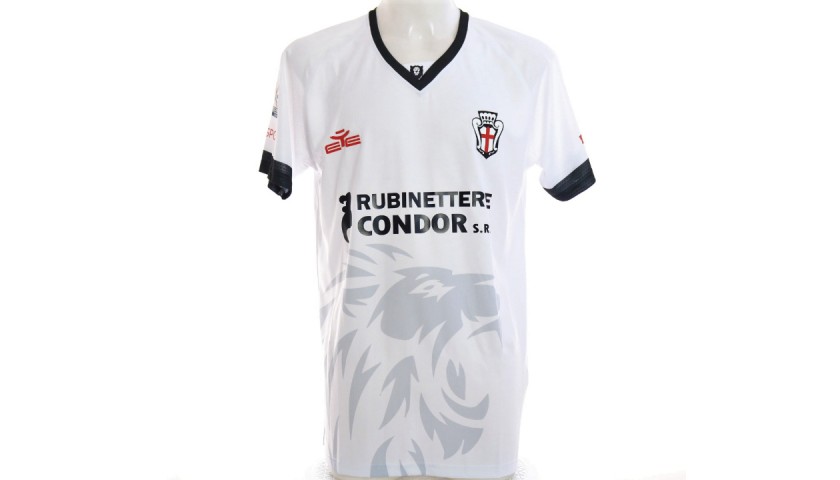 Comi's Pro Vercelli Match Shirt, 2021/22 - CharityStars