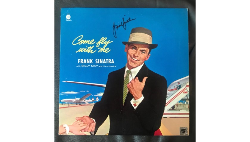 Frank Sinatra Signed Come Fly With Me Vinyl LP