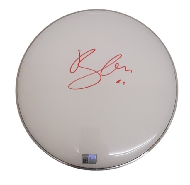 Bono Signed Drumskin