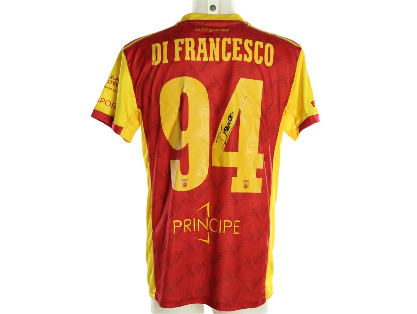 Di Francesco's Signed Unwashed Shirt, Avellino vs Catanzaro 2026