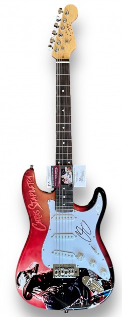 Chris Stapleton Signed Custom Wrapped Electric Guitar - CharityStars