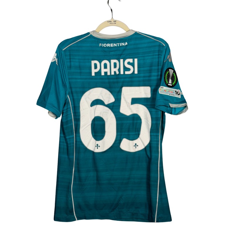 Parisi's Fiorentina Match-Issued Shirt, Conference League 2025/26