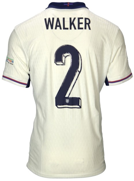 Walker's Match-Issued Shirt, Serbia vs England EURO 2024