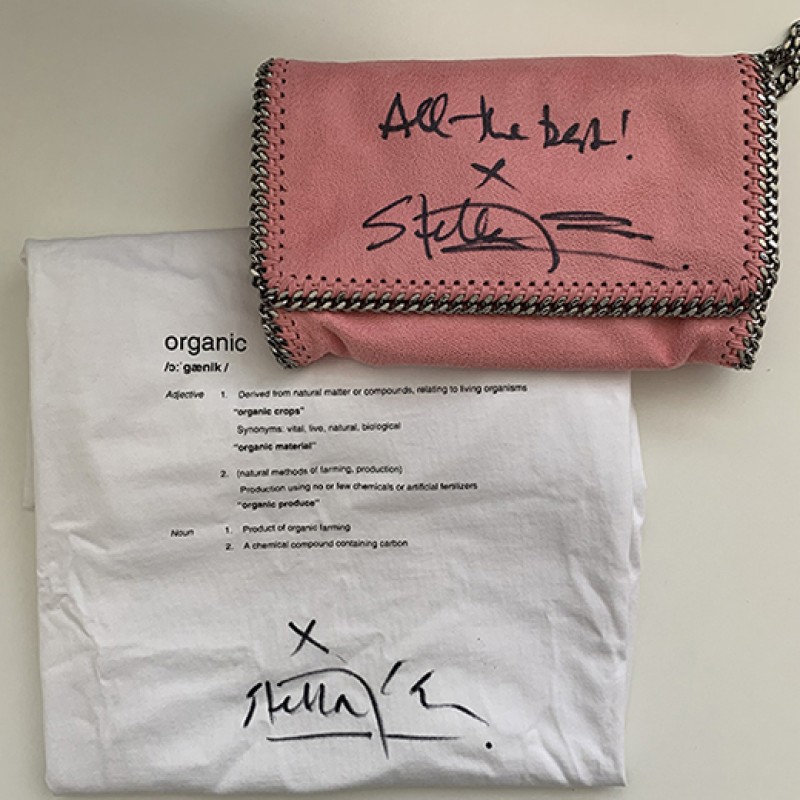 Stella McCartney Signed Bag & T-Shirt