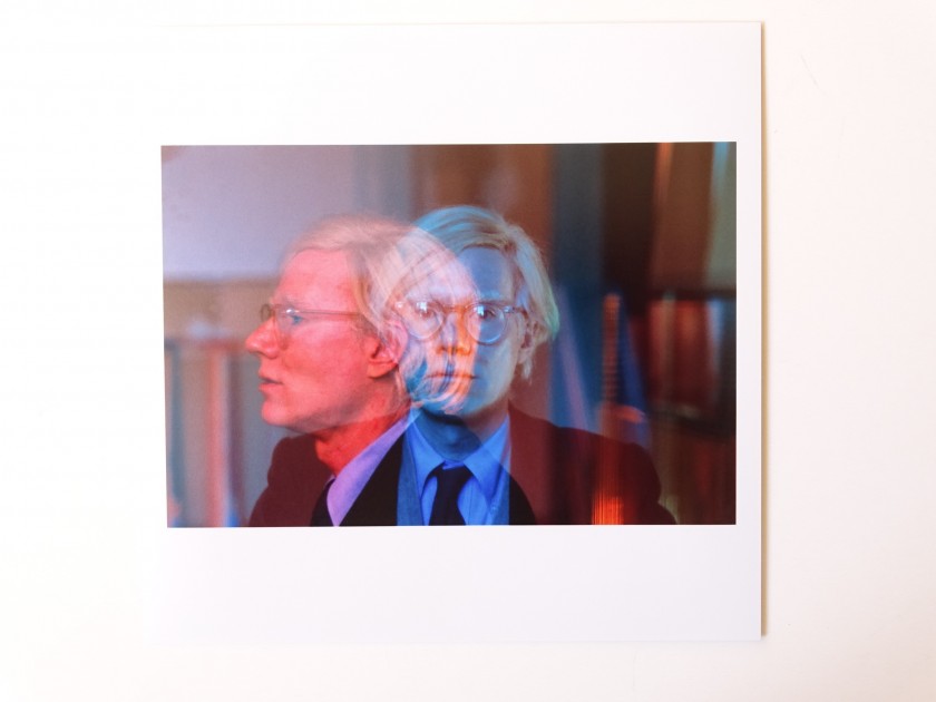 Thomas Hoepker "Andy Warhol" - Hand Signed