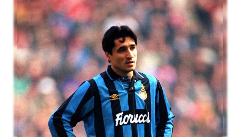 Pancev's Inter Worn Shirt, 1993/94