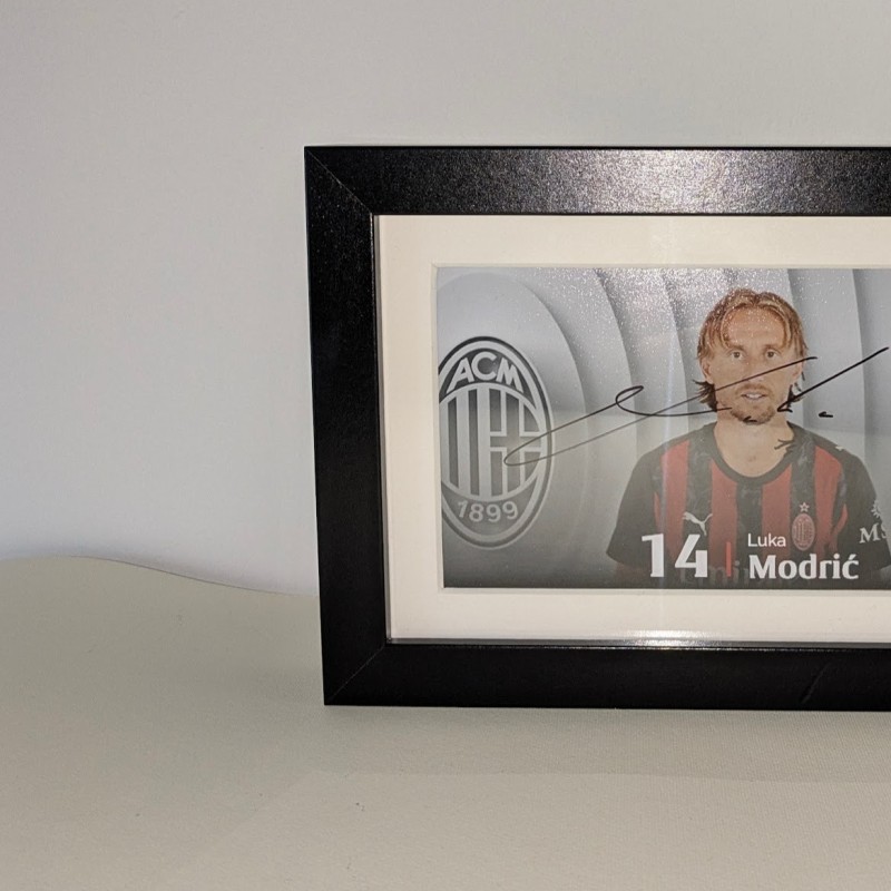 Fotografia Luca Modric - Autografata