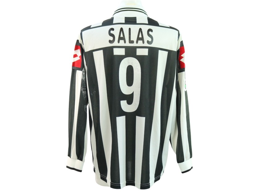 Salas' Juventus Match-Issued Shirt, 2001/02