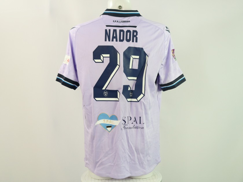 Nador's Signed Unwashed Kit, SPAL vs Pescara 2024 - "LILT" Patch