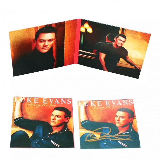 "A Song For You" CD Signed by Luke Evans