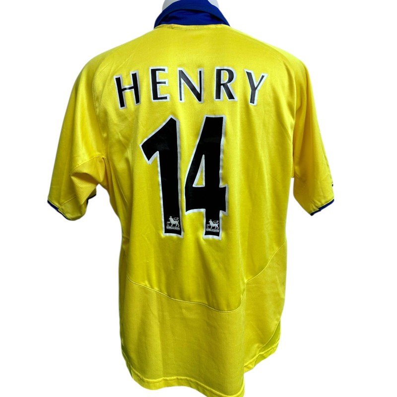 Henry's Arsenal Official Shirt, 2003/04