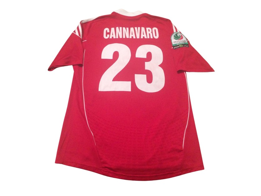 Cannavaro's Al Ahli Match-Worn Shirt, 2010/11