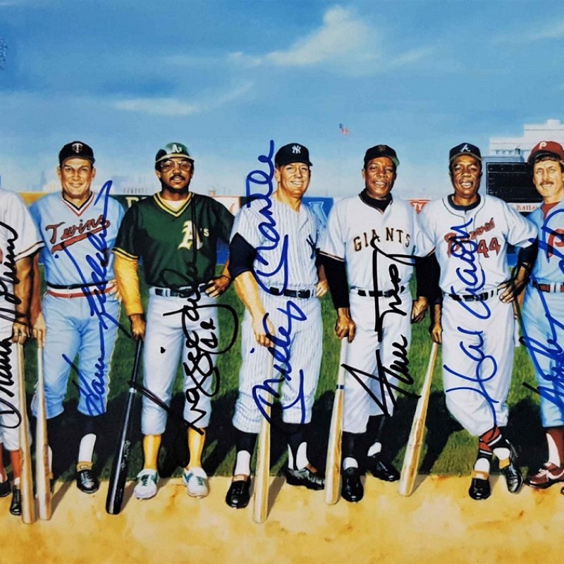 'The Home Run Club' Signed Photo