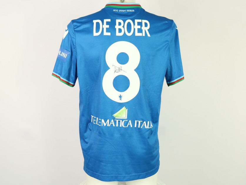 De Boer's Match-Worn Signed Shirt, Palermo vs Ternana 2024