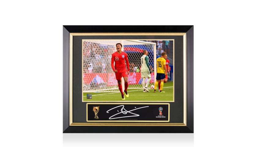 Dele Alli Official FIFA World Cup Signed Plaque
