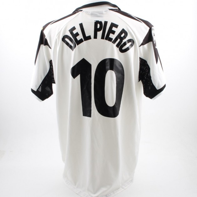Del Piero Juventus shirt, issued Champions League 1998/1999