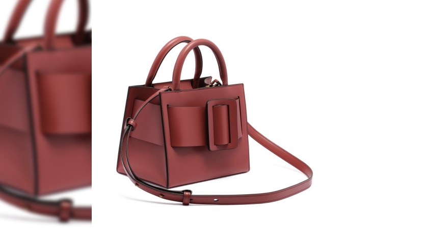 Indian Red Bobby 23 Leather Bag by Boyy