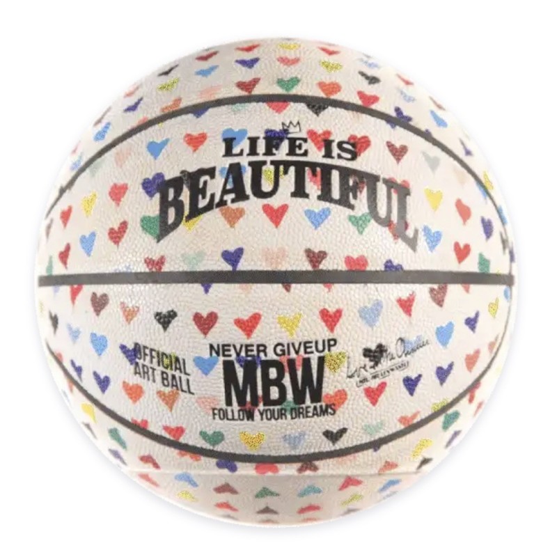 "Life is Beautiful (Basketball)" by Mr. Brainwash