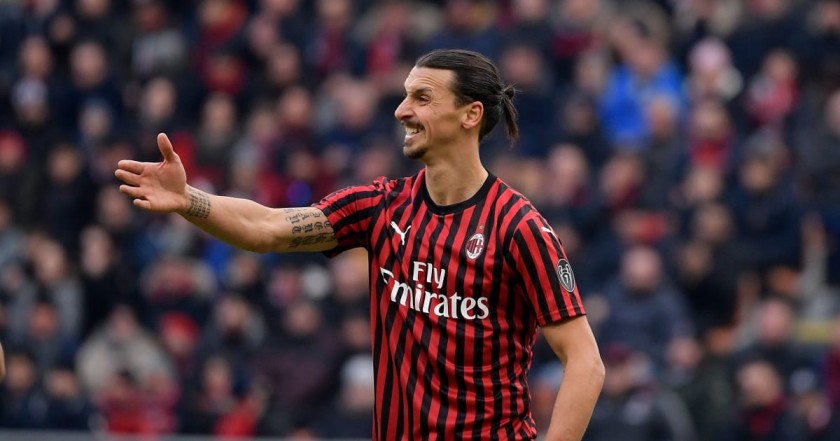 Ibrahimovic's Official Milan Signed Shirt, 2019/20