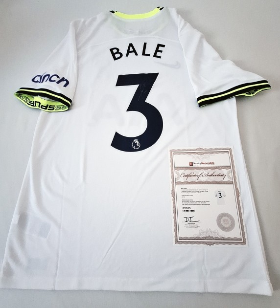 Gareth Bale's Tottenham Hotspurs 2022/23 Signed Shirt