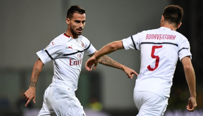 Suso's AC Milan Match-Issued Shirt, Serie A 2018/19