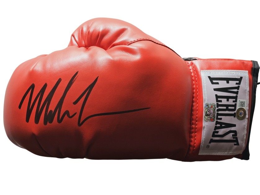 Mike Tyson Signed Everlast Boxing Glove