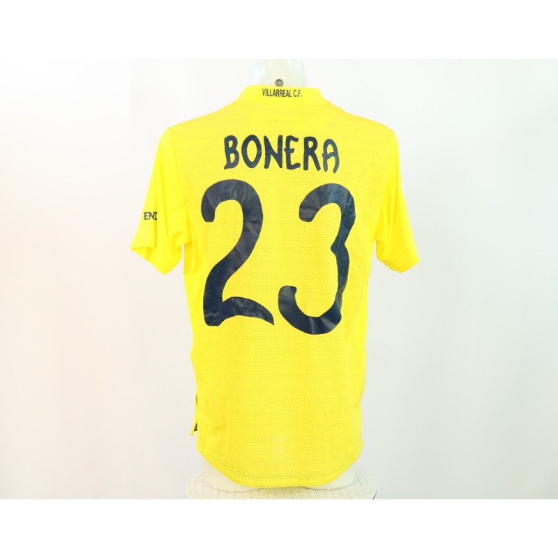 Bonera's Villarreal Issued Shirt, 2015/16