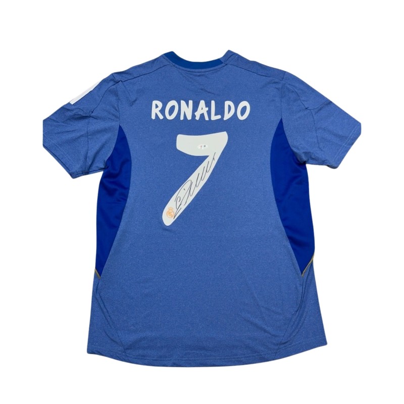 Cristiano Ronaldo's Real Madrid 2013-14 Signed Away Shirt