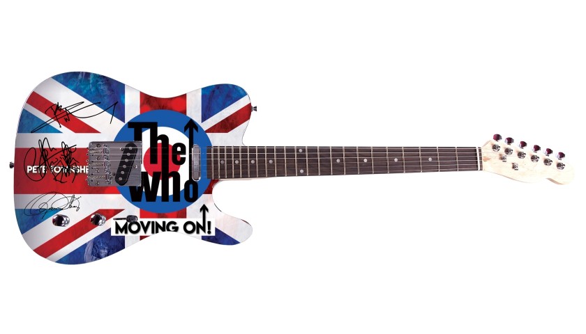“The Who” Custom Graphics Guitar