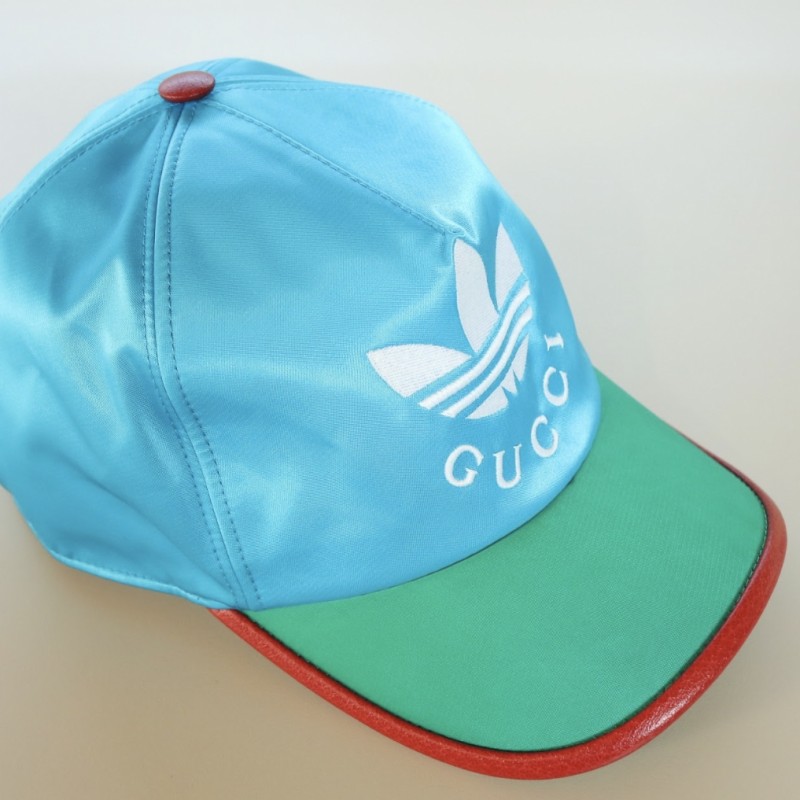 Gucci x Adidas cap autographed by Fedez