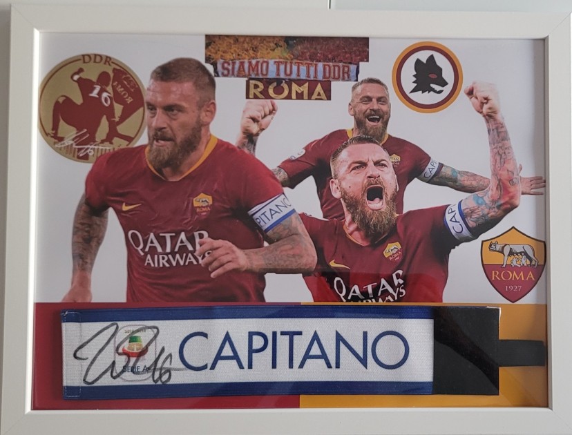 Serie A Captain's Armband, 2018/19 - Signed by Daniele De Rossi